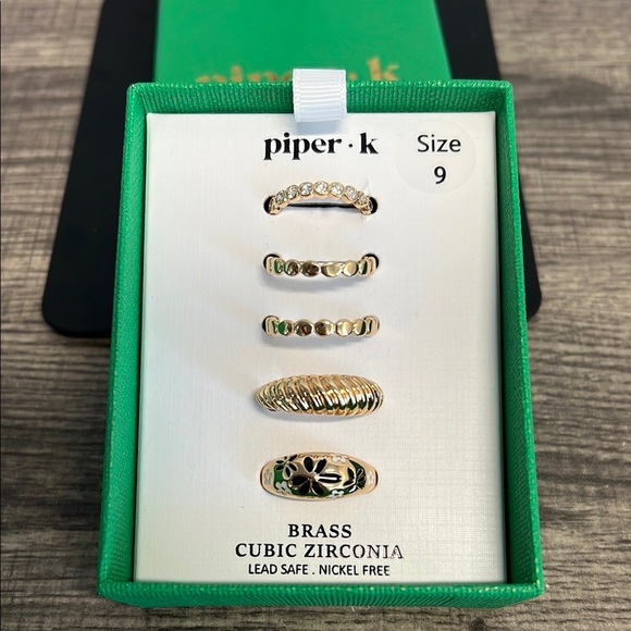 Piper K | Stackable Rings | Size 7, 9 - Picture 1 of 7